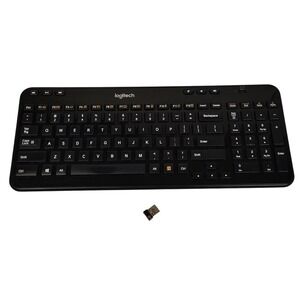 Logitech K360 Wireless Keyboard with USB Unifying Receiver Dongle Tested Working